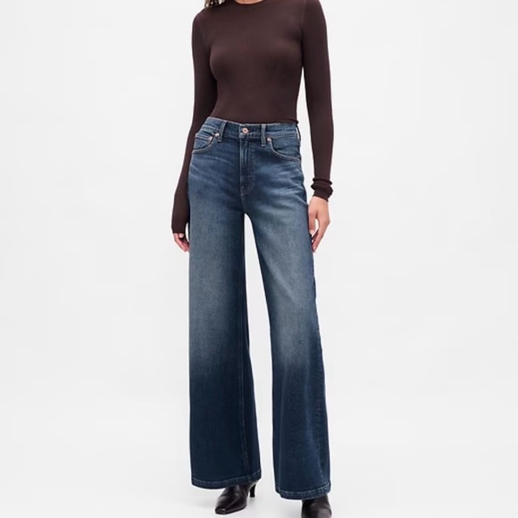 GAP Denim - GAP Women's Stride Wide Leg Jeans